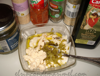 salsa de yogur