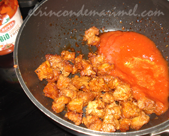 salsa de chorizo vegano