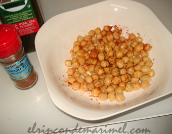 garbanzos aliñados