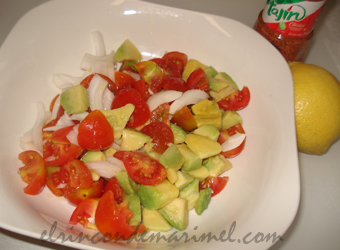 ensalada de aguacate