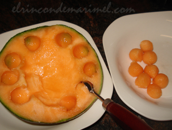melón cantalupo