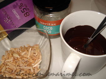 cobertura crocante de chocolate