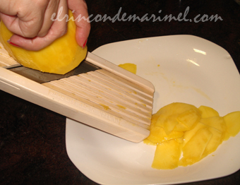 cortar mango